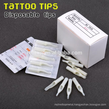 High quality wholesale Disposable sterilized tattoo tips (white)